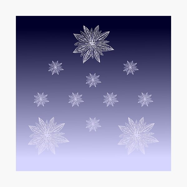 Item preview, nieve floral designed and sold by Gaillycools.