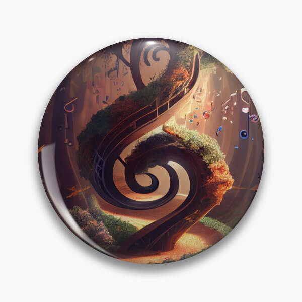 Artikelvorschau, Meandering Melody Digital Painting entworfen und verkauft von CodeAndColors.