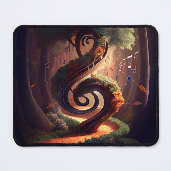 Artikelvorschau, Meandering Melody Digital Painting entworfen und verkauft von CodeAndColors.