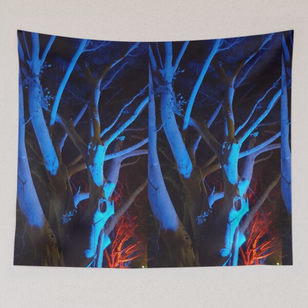 Item preview, Fluoro Blue Branches designed and sold by Minxylynx4.