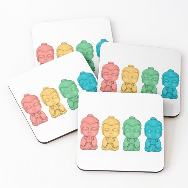 Item preview, A little row of Buddhas designed and sold by Manxcraft.