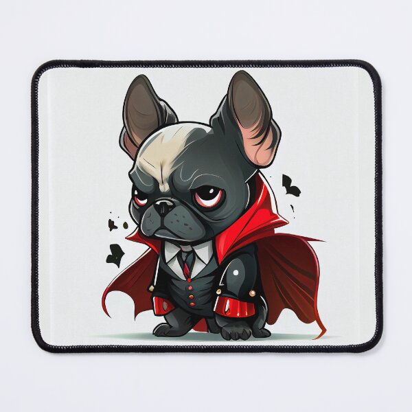 Item preview, Cute french bulldog dog dressed as dracula designed and sold by Quiki.