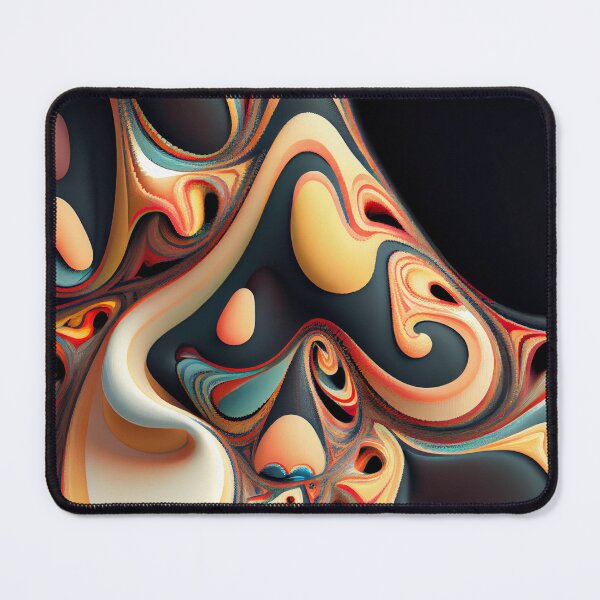 Item preview, Fluid Bohemian Pattern Digital Painting designed and sold by CodeAndColors.