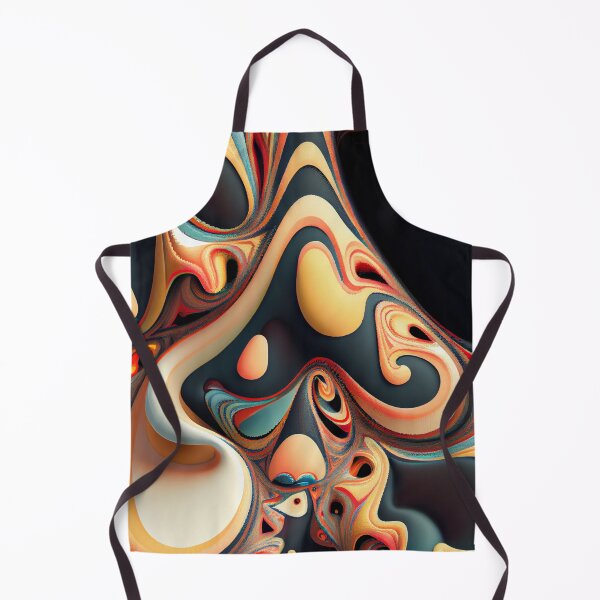 Artikelvorschau, Fluid Bohemian Pattern Digital Painting entworfen und verkauft von CodeAndColors.