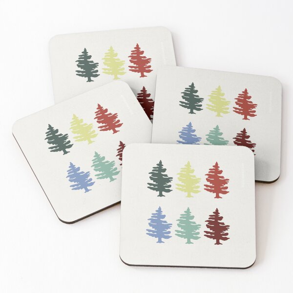 Item preview, Muted Trees designed and sold by rebeccadiak57.