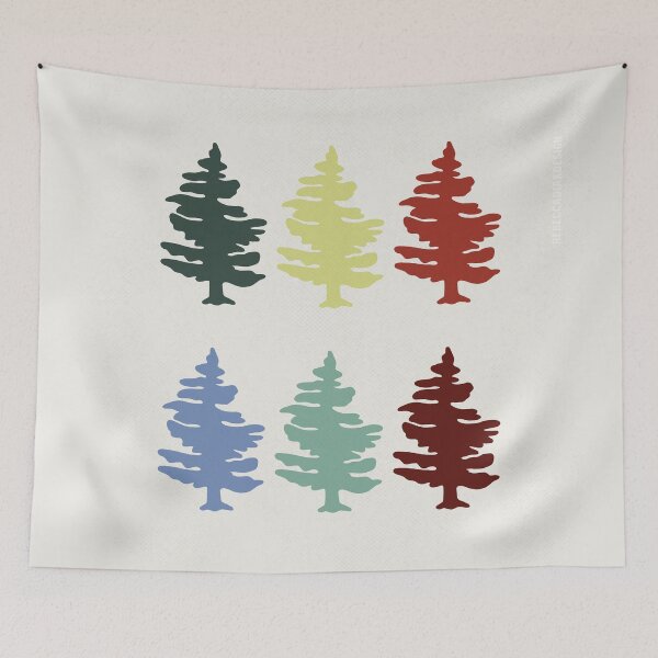 Item preview, Muted Trees designed and sold by rebeccadiak57.