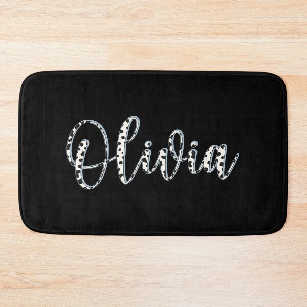 Item preview, Olivia name, Dalmatian pattern Olivia first name designed and sold by Danylo Mikhnievych.