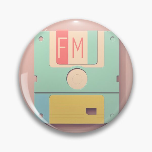 Item preview, NatsukashiiFM Official Emblem designed and sold by natsukashiifm.