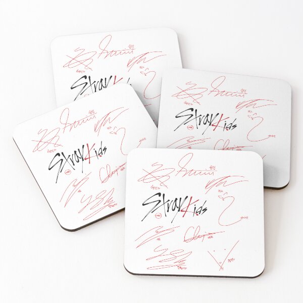 Item preview, Design with the autographs of the stray kids group designed and sold by mbs-desing.