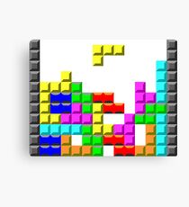 tetris Canvas Print