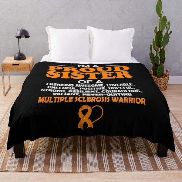 Item preview, Proud Sister Of A Multiple Sclerosis Awareness Warrior designed and sold by Adolfo114.