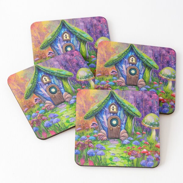 Item preview, A Muted Fairytale Landscape - The Secret Garden in Watercolor designed and sold by WBP Mart.