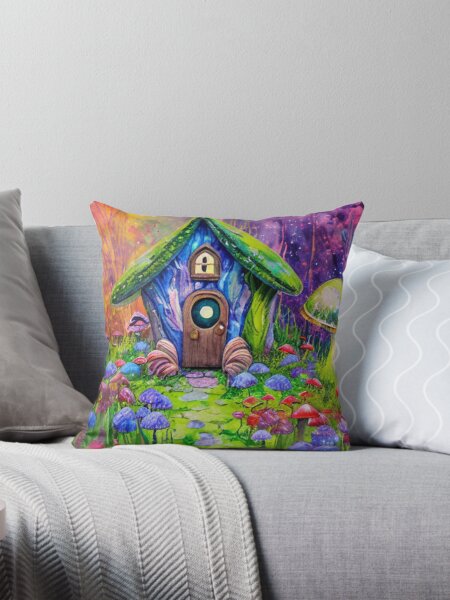 Item preview, A Muted Fairytale Landscape - The Secret Garden in Watercolor designed and sold by WBP Mart.