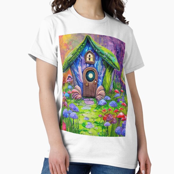 Item preview, A Muted Fairytale Landscape - The Secret Garden in Watercolor designed and sold by WBP Mart.