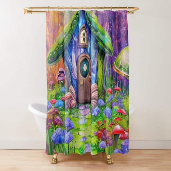 Item preview, A Muted Fairytale Landscape - The Secret Garden in Watercolor designed and sold by WBP Mart.