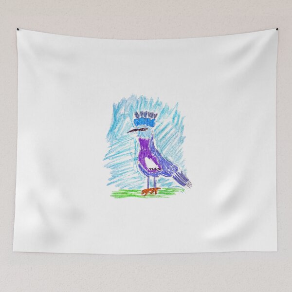 Item preview, Crested pigeon designed and sold by MadeBySicilian.