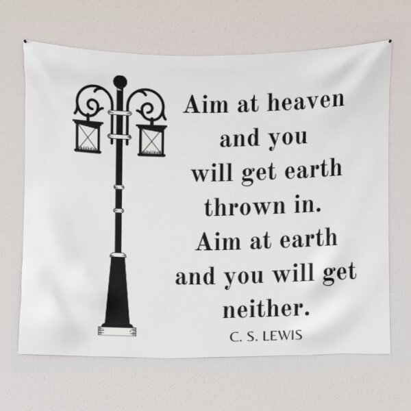 Item preview, C. S Lewis quote designed and sold by Saltarc.