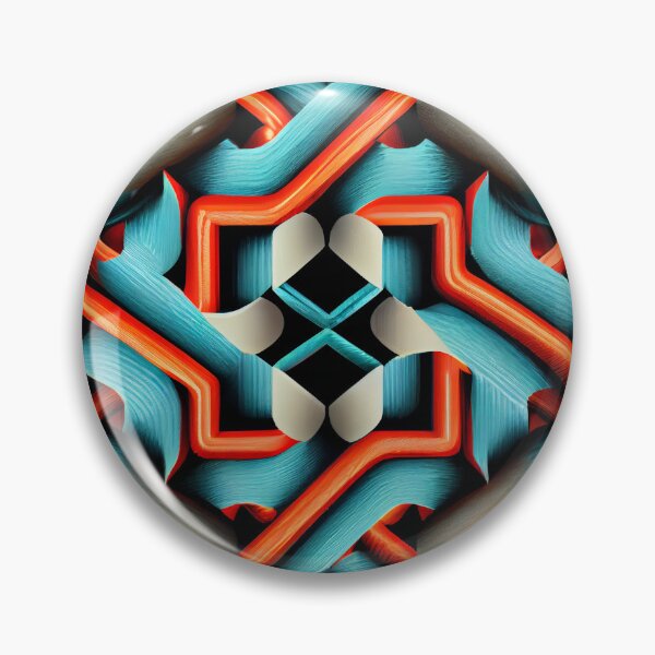 Artikelvorschau, Intense Scandifornian Pattern Digital Painting entworfen und verkauft von CodeAndColors.