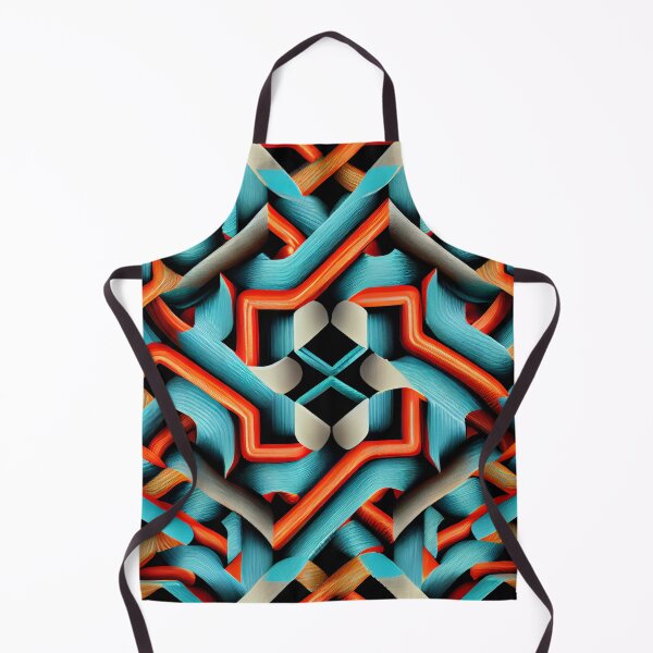 Item preview, Intense Scandifornian Pattern Digital Painting designed and sold by CodeAndColors.