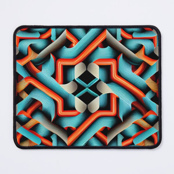 Item preview, Intense Scandifornian Pattern Digital Painting designed and sold by CodeAndColors.