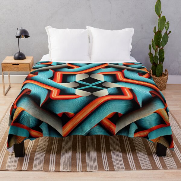Item preview, Intense Scandifornian Pattern Digital Painting designed and sold by CodeAndColors.