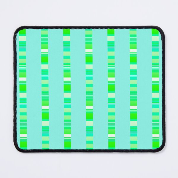 Item preview, Turquoise green geometric line pattern | Turquoise green color combination designed and sold by lausn.
