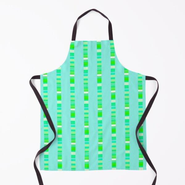 Item preview, Turquoise green geometric line pattern | Turquoise green color combination designed and sold by lausn.