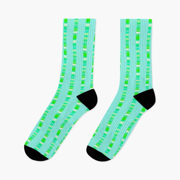 Item preview, Turquoise green geometric line pattern | Turquoise green color combination designed and sold by lausn.
