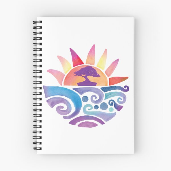 Item preview, Bonsai Tree Sun and Sea designed and sold by piesdesignart.