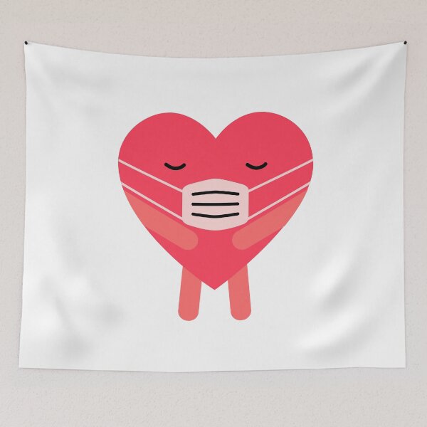 Item preview, love is everywhere but so is the flu designed and sold by Itsforyou1.