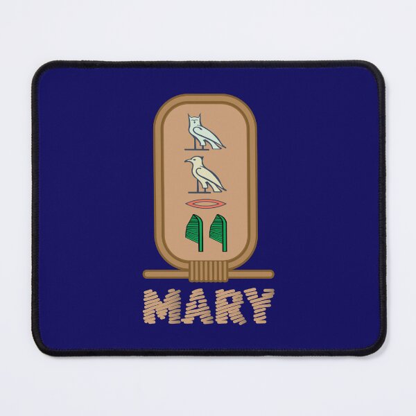 Item preview, MARY-American names in hieroglyphic letters-MARY, name in a Pharaonic Khartouch-Hieroglyphic pharaonic names designed and sold by Quotesgallery.