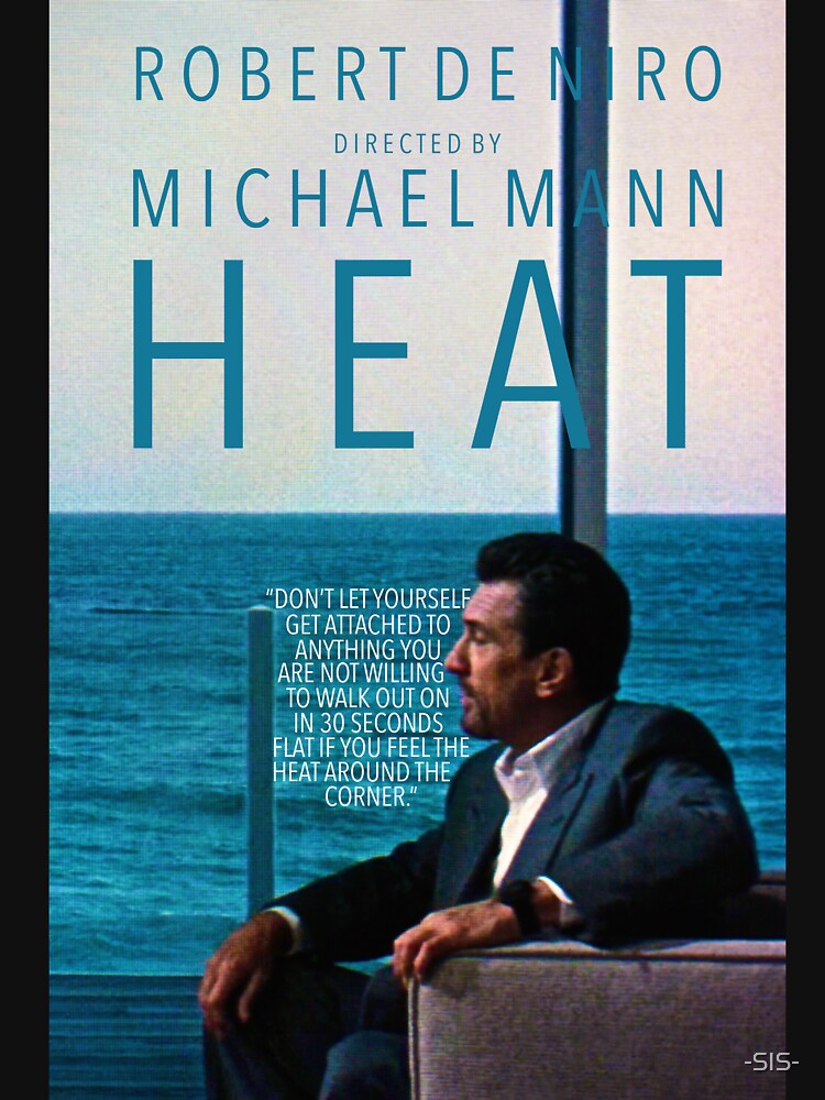 "HEAT 18" Tshirt for Sale by SIS Redbubble heat movie tshirts