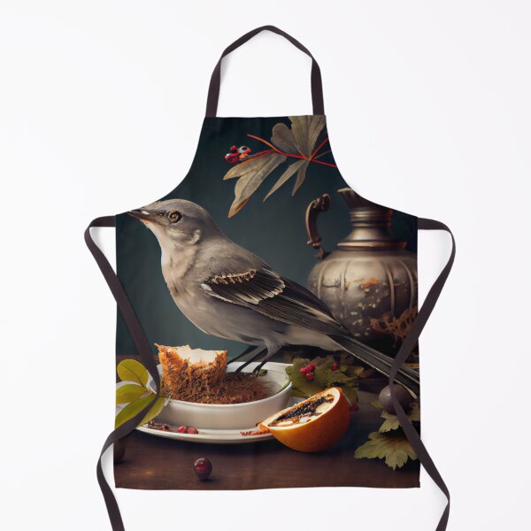 Item preview, Mockingbirds Meal and Journey Digital Painting designed and sold by CodeAndColors.