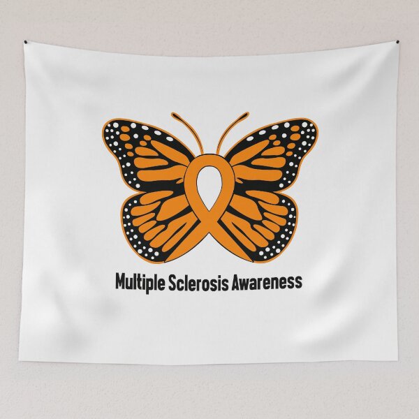 Item preview, Multiple Sclerosis Awareness Butterfly Hope designed and sold by Adolfo114.