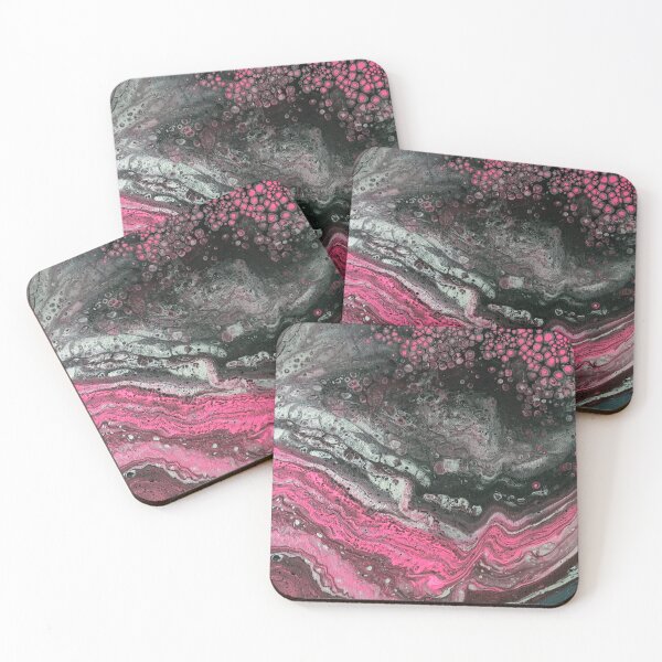 Item preview, Entropic Paints Black Pink Rock designed and sold by Entropic-Paints.