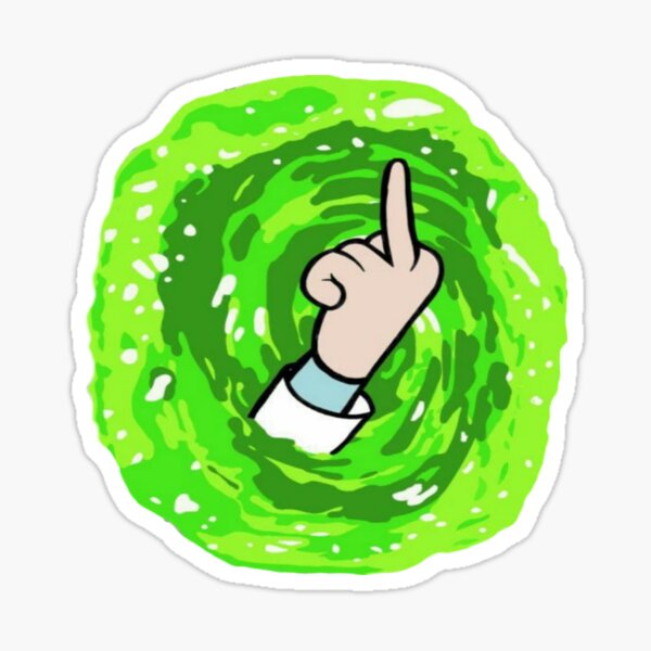 rick and morty  Sticker