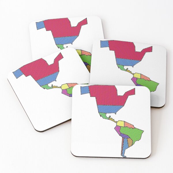 Item preview, Map of the Americas designed and sold by Art Dila Studio.