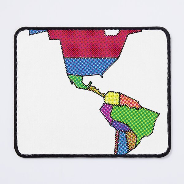 Item preview, Map of the Americas designed and sold by Art Dila Studio.