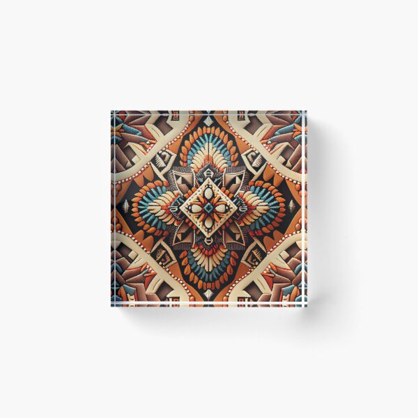 Item preview, Enchanted Explosive Southwestern Pattern Digital Painting designed and sold by CodeAndColors.