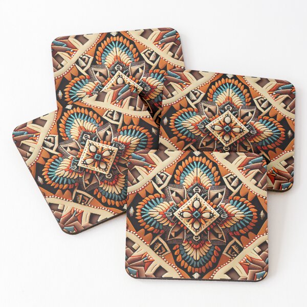 Item preview, Enchanted Explosive Southwestern Pattern Digital Painting designed and sold by CodeAndColors.