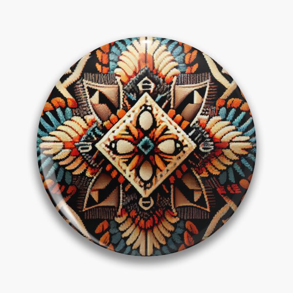 Item preview, Enchanted Explosive Southwestern Pattern Digital Painting designed and sold by CodeAndColors.