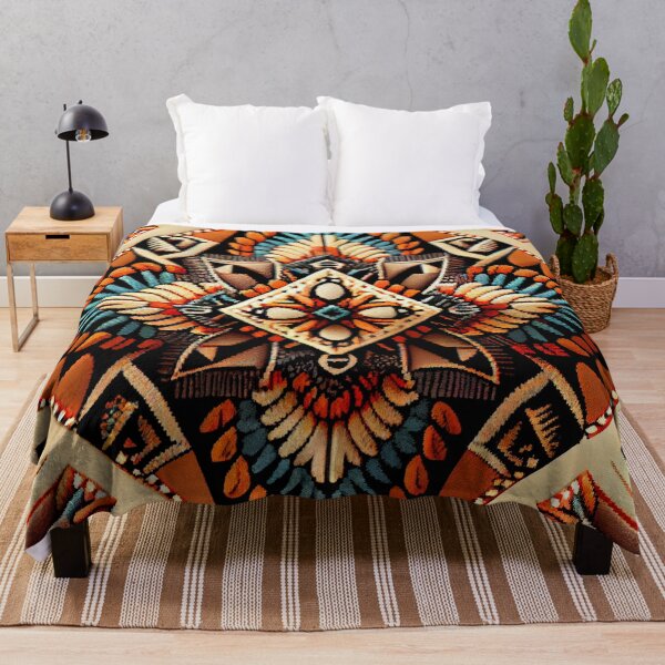 Item preview, Enchanted Explosive Southwestern Pattern Digital Painting designed and sold by CodeAndColors.