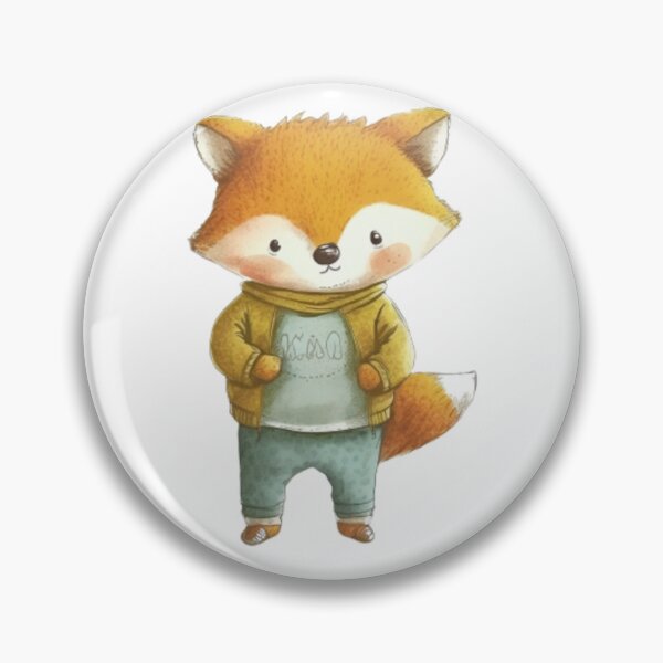 Item preview, Cute fox designed and sold by ShopLeilaArt.