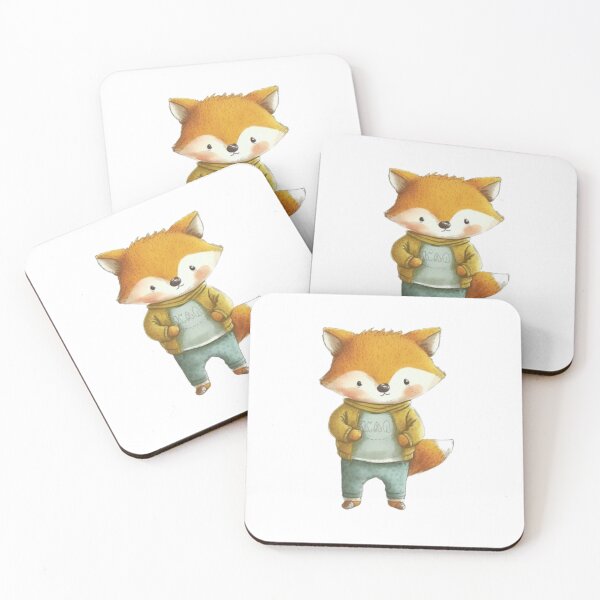 Item preview, Cute fox designed and sold by ShopLeilaArt.