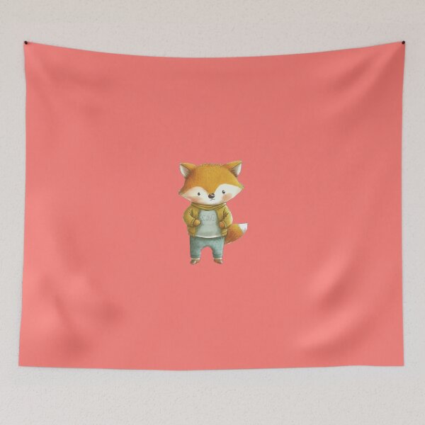 Item preview, Cute fox designed and sold by ShopLeilaArt.