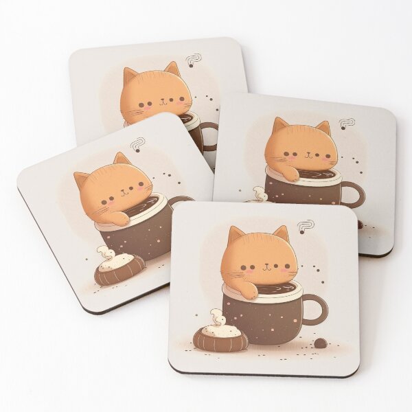 Item preview, Running On Coffee And cat designed and sold by saja salah.