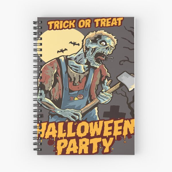 Item preview, Halloween ghost skeleton Trick or treat for celebrants  designed and sold by AssamFT.