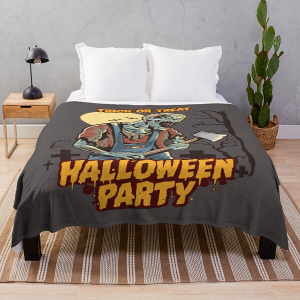 Item preview, Halloween ghost skeleton Trick or treat for celebrants  designed and sold by AssamFT.