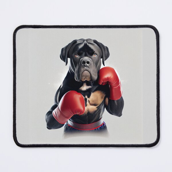 Item preview, Labrador dog practicing boxing designed and sold by Quiki.
