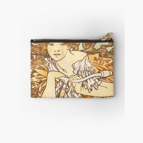 Item preview, Cycles PerfectaAlfonse Mucha Art Nouveau Vintage woman illustration, Elegant Beauty - Alphonse Mucha Inspired Art designed and sold by RaspberryEM.